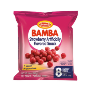 Osem Bamba Strawberry Corn Puffs Kosherbee Front